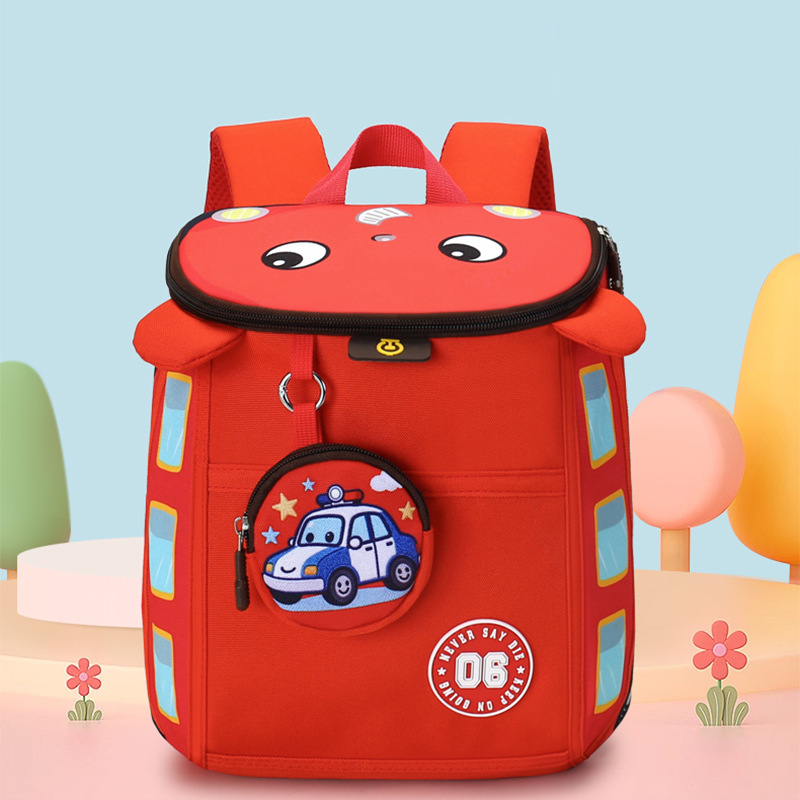 Voiture de police rouge