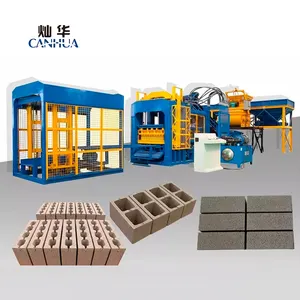 QT10-15 Hot Selling Bricks Machinery Concrete Interlocking Block Making Machines For Sale