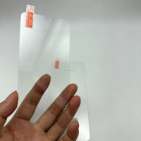 Protection d'écran en verre trempé HD transparent moyen en aluminium, lot de 10 avec kit d'installation complet pour tous les téléphones mobiles