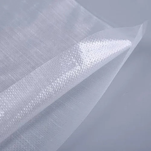 <span class=keywords><strong>Feuille</strong></span> de tissu imperméable stratifiée transparente tissée par pp de rouleau de tissu - Product Image 3