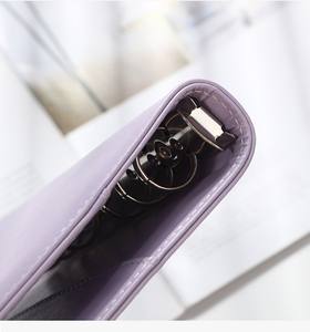 2023 Marble A6 Ring Budget Binder portafoglio di raccoglitore di copertura in pelle PU Bulk con buste in contanti e fogli di Budget per le spese - Product Image 5