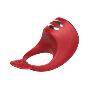 Factory Bestseller <b>Couples</b> Vibrating <b>Rings</b> Male Penis <b>Rings</b> Rechargeable Variable Frequency Adult Teasing Toys - Product Image 1