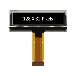 Layar OLED 2,23 inci 128x32 Piksel Warna Putih Hijau Kuning Layar OLED Kecil 24 Pin SSD1305 3-/4-kabel SPI I2C Panel PMOLED - Product Image 1