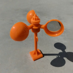 Répulsif à oiseaux rotatif à énergie solaire, écologique, en ABS, réfléchissant, imperméable, orange, pour ferme - Product Image 6