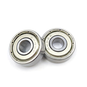 Roulement à billes miniature à gorge profonde 681 1x3x1mm en acier chromé étanche ZZ pour bijoux et jouets - Product Image 1