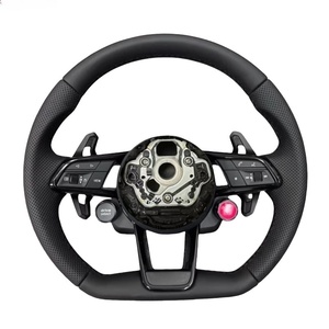 Volante de Volante Perforado de Cuero Completo, Diseño Personalizado para <span class=keywords><strong>Audi</strong></span> <span class=keywords><strong>RS</strong></span> A4 A5 A6 C7 B8 R8 S3 S4 Q7 A7 S7 TT RS3 RS5 RS6 RS7 B9 - Product Image 6