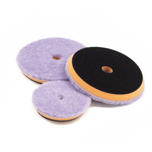 Disque de polissage en <span class=keywords><strong>laine</strong></span> de 180 mm (6 pouces) à coupe lourde, grain 100, OEM pour le polissage automobile - Product Image 3