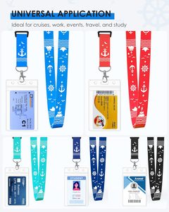 Porta Tarjetas de Identificación Personalizado con Logotipo Impreso por Transferencia Térmica, Correa para el Cuello con Gancho, Cordón de Poliéster - Product Image 3