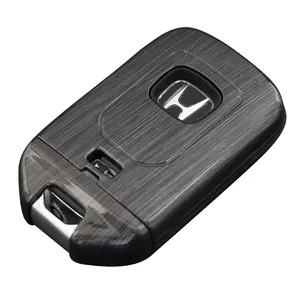 Брелок для ключей, чехол для автомобильного ключа, умный Автомобильный ключ, чехол для ключа для Honda Civic Accord Pilot, паспорт с брелоком
