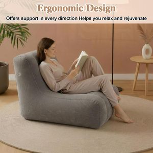 <span class=keywords><strong>Mobi</strong></span> Garden Divano Gonfiabile dal Design Moderno, Regolabile e Personalizzabile per Glamping, Campeggio, Uso Interno/Esterno in Camera da Letto e Soggiorno - Product Image 1