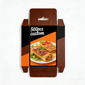 Scatola di Imballaggio in Carta Rigida Ecologica Personalizzata con Chiusura Magnetica, Rivestimento in Alluminio e Goffratura per Alimenti Surgelati, Prodotti da Forno e <span class=keywords><strong>Regali</strong></span> - Product Image 3