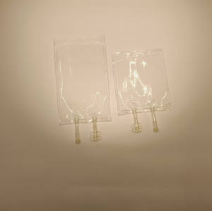 Kantong Infus PVC Grosir Kantong Infus Darah Kantong Transfusi Darah 200 ml 250ml 500ml Klinik Hewan untuk I.V. Terapi - Product Image 3