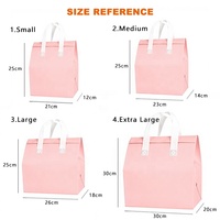 Sac isotherme réutilisable personnalisé à fermeture auto-adhésive pour la livraison de repas, idéal pour les plats à emporter de restaurants et les boissons chaudes