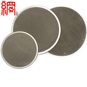 מסנן מסך תיל דיסק עם מסגרת קצה אלומיניום - Product Image 1