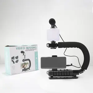 数码单反相机视频支架拍摄稳定，相机支架可拆卸手柄兼容GoPro索尼数码相机