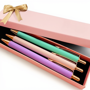 MESMOS Lot de 3 stylos à bille amusants pour infirmières, encre noire, cadeaux pour infirmières, accessoires essentiels pour femmes, stylos fantaisie pour le travail, cadeau pour infirmières - Product Image 1