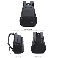 Mochila Escolar Multifuncional de Nuevo Diseño, Venta al Por Mayor de Fábrica HAIBOWY, Mochila Casual Impermeable de Poliéster para Portátil