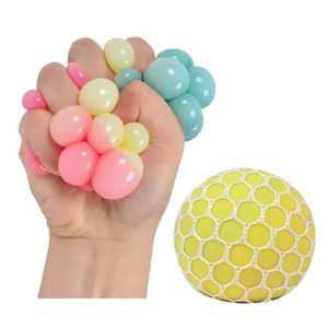 Juguete Antiestrés de Pectina con Forma de Bola de Uva de 6CM para Niños, con Malla Sensorial Resistente a la Presión para Relajación y Diversión - Product Image 6