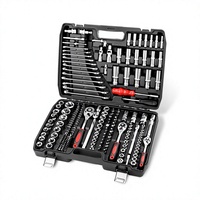 Kit d'outils automobile Xi Meng 216 pièces – Clé à douille multifonction pour réparation de véhicules et machines – Boîte à outils embarquée