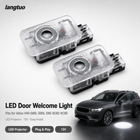 Nueva Luz LED de Proyección de Logotipo para Puerta de Coche, para S80/S60/S80L/S60L/V60/V40/XC60/XC90/V90, 12-28V DC