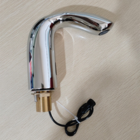 HY-101D capteur automatique vanne en céramique noyau robinet mitigeur sans contact robinet d'eau salle de bain cuisine utilisation pont monotrou