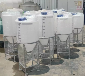 <b>Plastic</b> Cone <b>Water</b> Dosing Conical Fermenter Food Grade <b>Container</b> for Mixing Brewing Conical Fermenter Conical Fermenter - Product Image 3