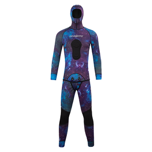डाइजेस्टर कस्टम नए डिजाइन 1.5 मिमी नियोप्रोन कैमलॉफ्लेज दो टुकड़ा स्विमिंग डाइविंग के लिए आर्टसूट - Product Image 2