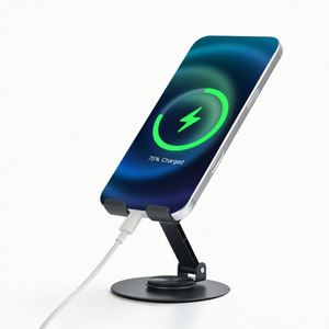 Nuevo Producto Ideal 2026: Soporte Minimalista para Teléfono de Aleación de Aluminio Plateado, Personalizable con Material Ecológico para Regalos Corporativos - Product Image 4