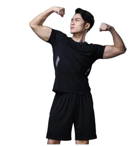 Mallas deportivas de compresión para hombre, pantalones de Yoga de nailon y licra, de cintura alta, con bolsillo, estilo OEM