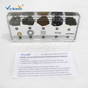 Geología, Piedras Naturales, Minerales Metálicos, Especímenes Incrustados para Educación e Investigación, Material <span class=keywords><strong>de</strong></span> Aleación Metálica - Product Image 4