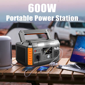 BIGINVERTER 600W สถานีพลังงานแบบพกพา ชาร์จเร็วด้วยพลังงานแสงอาทิตย์ ขนาดกะทัดรัด เหมาะสำหรับการเดินทาง ตกปลา และใช้ในกรณีฉุกเฉิน - Product Image 2
