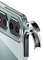 Coque de téléphone de marque transparente antichoc, protection intégrale, mate, givrée, transparente, avec airbags, anti-huile, pour Honor 90 90Pro