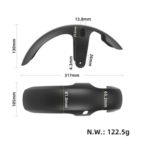 Guardabarros Delantero Original Xiaomi 6 para Patinete Eléctrico, Protector Contra Salpicaduras, Accesorio de Protección Dedicado - Product Image 2