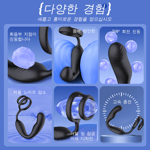 풀 실리콘 초탄성 콕링 진동기 링 남성 페니스 확대 링 진동기 도매 성인용 섹스 토이 남성용 - Product Image 3