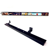 Écran LCD TFT Allongé de 35 Pouces pour Magasins de Détail et Centres Commerciaux, Résolution 3840x200, Garantie 1 An