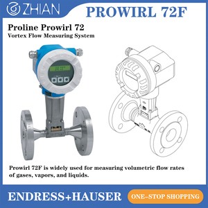 เครื่องวัดอัตราการไหลแบบใหม่ของแท้จาก Endress+Hauser รุ่น Prowirl 72F สำหรับแก๊ส และเซ็นเซอร์วัดการไหล - Product Image 1