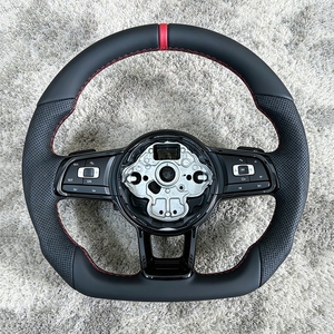 <span class=keywords><strong>Volante</strong></span> Modificado de Fibra de Carbono y Cuero para VW Volkswagen <span class=keywords><strong>Golf</strong></span> 6 7 MK6 MK7 <span class=keywords><strong>GTI</strong></span> GTD GTE Polo Tiguan Touareg Passat CC - Product Image 1