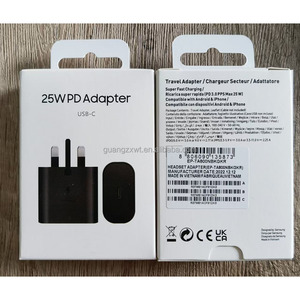 Adaptateur secteur USB-<span class=keywords><strong>C</strong></span> 25W en gros pour <span class=keywords><strong>Samsung</strong></span>, prise UK, chargeur mural USB-<span class=keywords><strong>C</strong></span> 25W, charge ultra rapide - Product Image 3