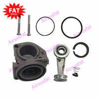 Convient pour Audi A6 4B C5 Allroad W220 W211 Kit de réparation de pompe de compresseur d'air culasse + 2 boulons + 2 bagues d'étanchéité + joint à ressort + tige de Piston