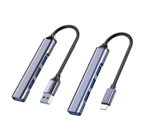 Stok yang cukup terbaru terlaris USB HUB 3.0 tipe-c 4 in 1 Multi Port Splitter adaptor kecepatan tinggi OTG untuk Nintendo Switch PS3 4 Xbox Tablet PC Aksesoris Laptop