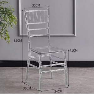 شيافاري في راتنج أكريليك من البلاستيك الشفاف قابل للتكديس للمناسبات للشقق والفيلات والحدائق - Product Image 5