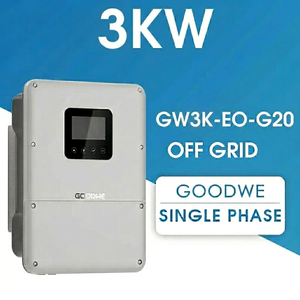 อินเวอร์เตอร์พลังงานแสงอาทิตย์แบบออฟกริด GOODWE GW3K-EO-G20 3KW เฟสเดียว 220/230V สำหรับระบบกักเก็บพลังงานแสงอาทิตย์ภายในบ้าน - Product Image 1