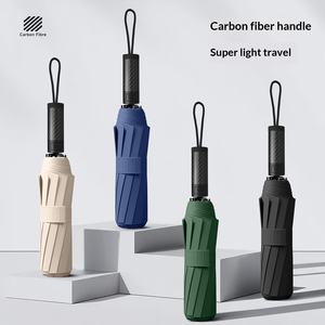 Paraguas Automático de 10 Varillas con Diseño Plegable para Hombre, Protección UV y Contra el Sol - Product Image 2