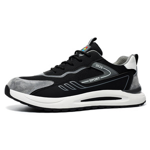 <b>Men's</b> Steel Toe Safety <b>Shoes</b> Anti Smashing Puncture Resistant Low Top Breathable <b>Lightweight</b> Work <b>Shoes</b> Construction Industry - Product Image 1