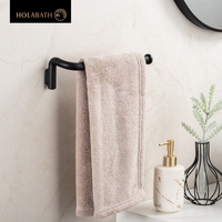 Pengait Handuk Tunggal Dinding SUS304 Modern untuk Kamar Mandi, Bersertifikasi CE, Ramah Lingkungan, untuk Cermin Kamar Mandi