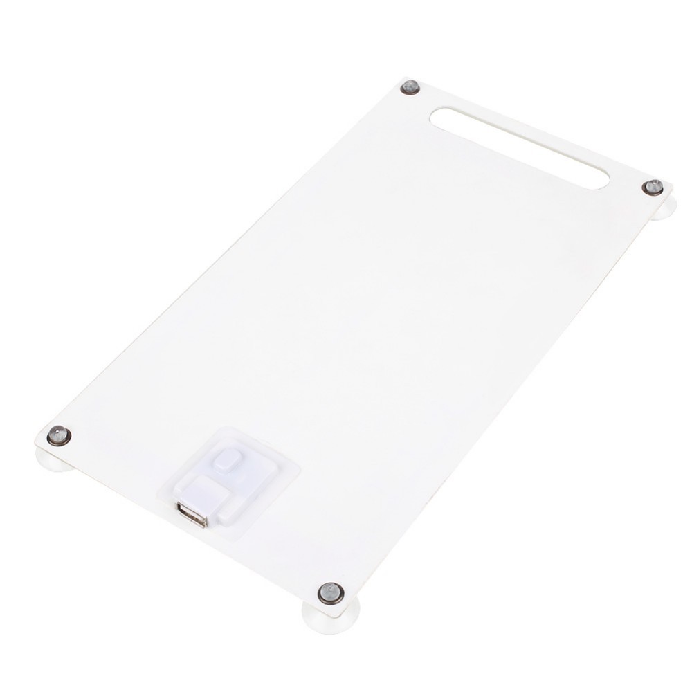 Panel de carga Solar plegable, batería integrada de 5000 mAh, cargador Solar USB plegable portátil de 6W para iPhone