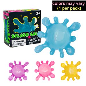 ספלו ספלאט - הצעצוע המפיצה צלילים - צעצוע חושי ללחיצה, סחיטה ומשיכה - גילאי 3 ומעלה - צבע עשוי להשתנות - Product Image 2