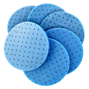 New 6Inch Sanding Khối Màu Xanh Sanding Miếng Bọt Biển Linh Hoạt Mài Mòn Bọt Đĩa 3000 4000 5000 Grit Ướt Cát Miếng Bọt Biển Cho Ô Tô - Product Image 1