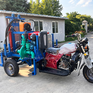 Consegna veloce a buon mercato buona acqua di lavoro impianto di perforazione 3-ruote-moto acqua di pozzo di perforazione macchina di perforazione - Product Image 5