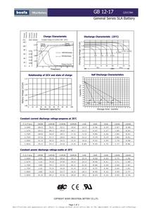<span class=keywords><strong>Batterie</strong></span> UPS VRLA GB12-17 <span class=keywords><strong>12V</strong></span> <span class=keywords><strong>17Ah</strong></span> 20h rechargeable - Product Image 4
